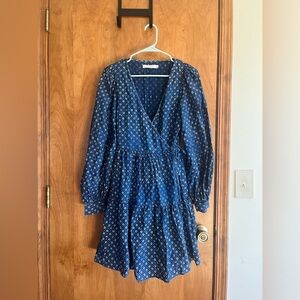 Christy dawn cotton wrap dress